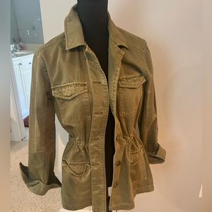 Lucky brand army green jacket